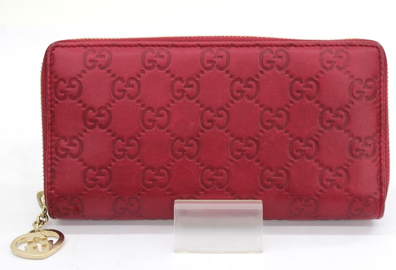GUCCI シマ 長財布 GG柄 レザー レッド ラウンドファスナー 大容量 楽天市場】【財布】GUCCI グッチ グッチシマ ウェブ GG柄