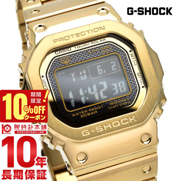 楽天市場】CASIO “G-SHOCK” GMW-B5000GD-9JF ゴールドフルメタル