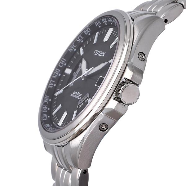 CITIZEN Eco-Drive CB0011-69E Black Direct Flight Atomic Men's Watch New in Box detailed image 4