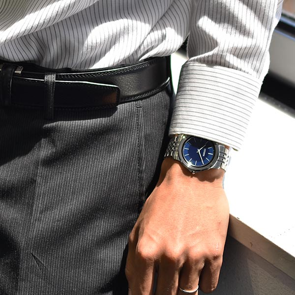 MEIMEI Men Men/’s Classic Professional PU Leather Automatic Buckle Belts