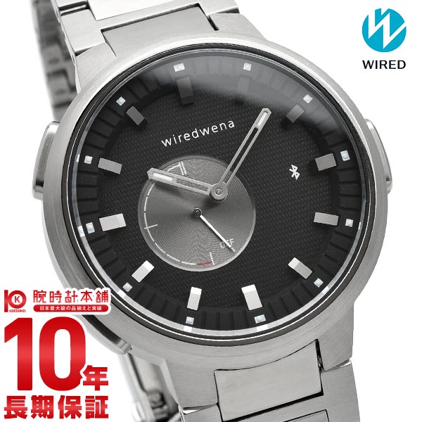 楽天市場 18日限定 店内最大ポイント38 5倍 セイコー ワイアード Wiredwena 腕時計 メンズ Seiko Wired Agab419 黒 あす楽 腕時計本舗