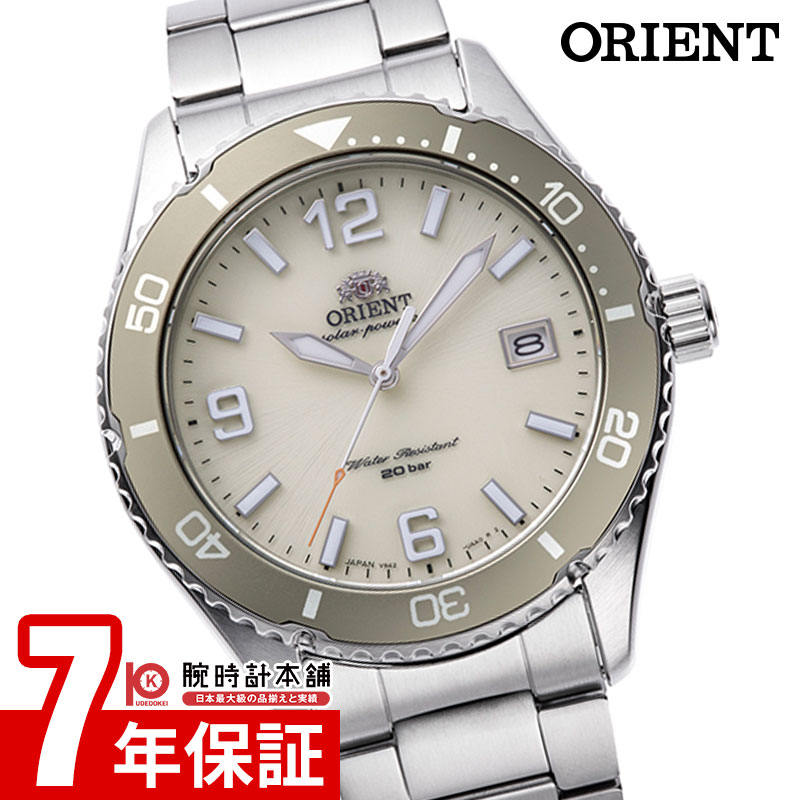 オリエント ORIENT オリエントマコ40ソーラーパワード RN-WJ0003S メンズ｜腕時計本舗