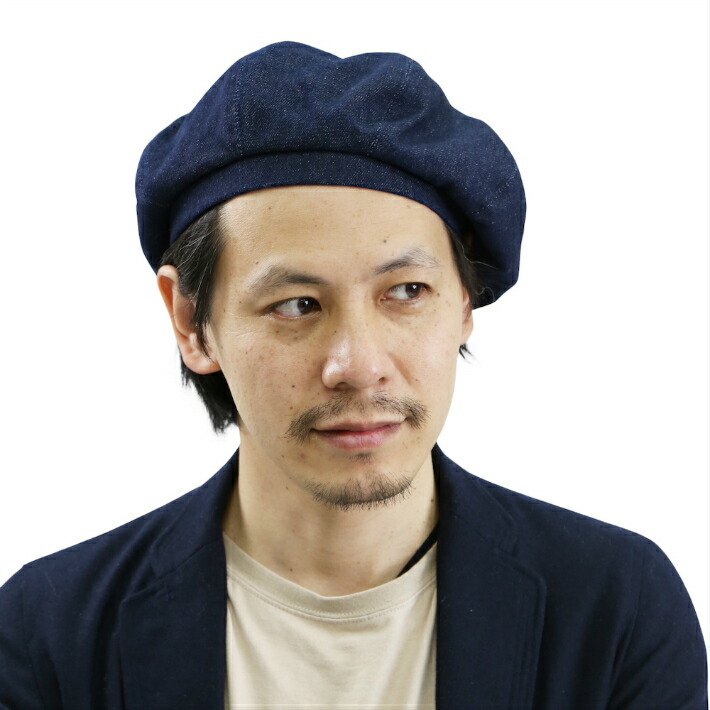 楽天市場 Au Vrai Chic デニムベレー 帽子 ベレー帽 メンズ おしゃれ ギフト プレゼントにも 10ver