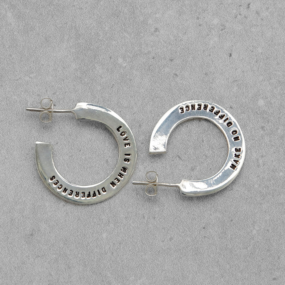 SERGE THORAVAL | LOVE IS ピアス (BO4 0001/SILVER)