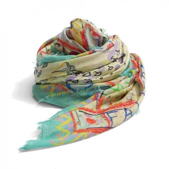 【Faliero Sarti(ファリエロサルティ)】2026春夏コレクション入荷！ New Forte dei Marmi(ニュー フォルテ デイ マルミ)★PAOLO FIUMI(パオロ・フィウミ)コラボストール★｜10ver 46,200円