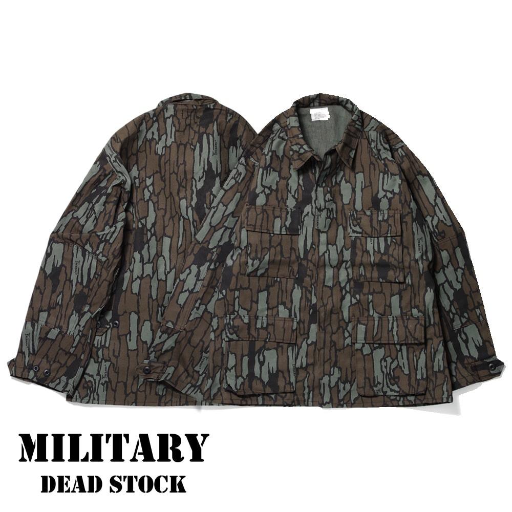【MILITARY DEADSTOCK(ミリタリーデッドストック)】DEADSTOCK US MADE BDU JKT TREBARK デッド買い溜める 亜米利加製 BDU上衣 民生品 トレバークカモ