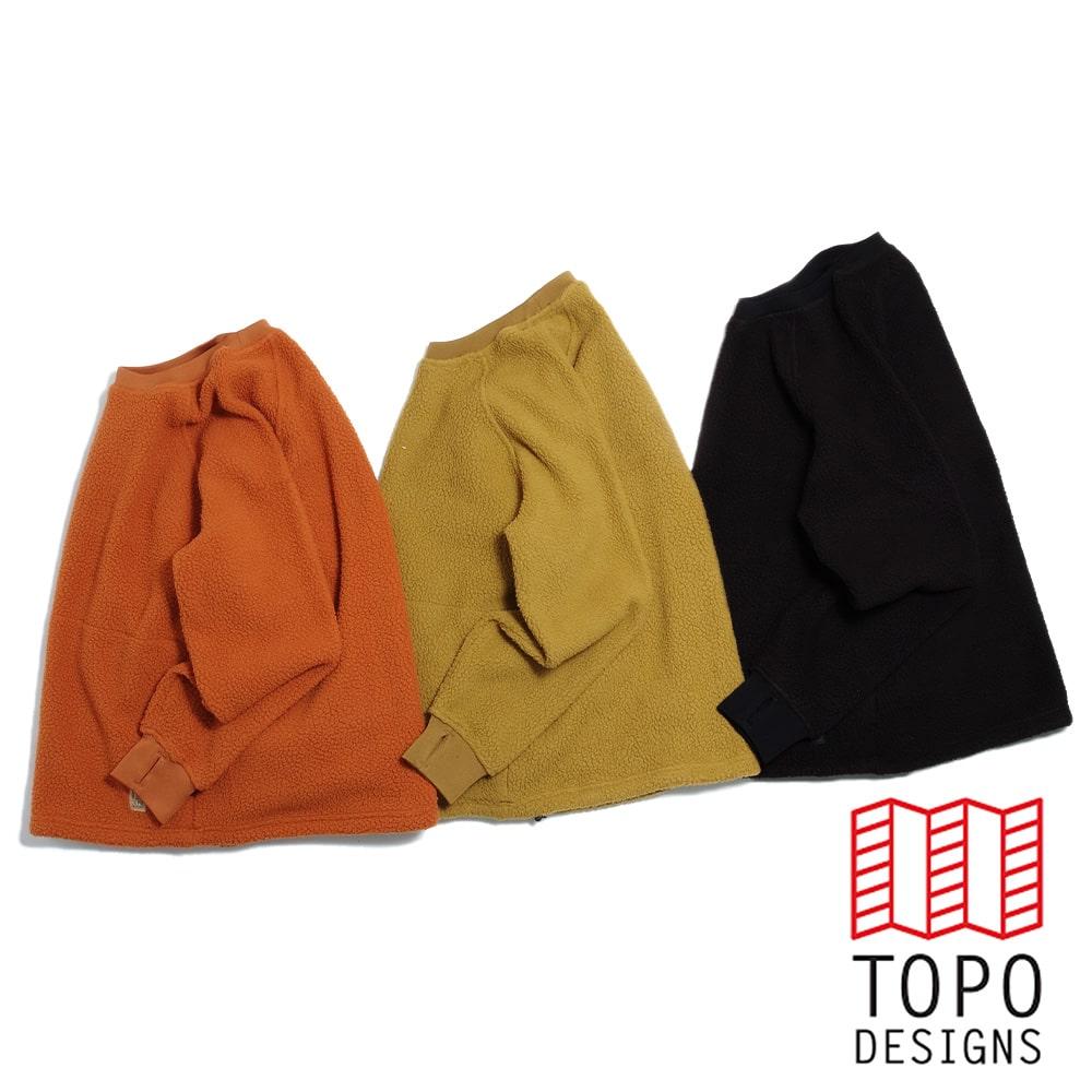 20%OFF【TOPO DESIGNS(トポデザイン)】MOUNTAIN FLEECE CREWNECK マウンテンフリース クルーネック