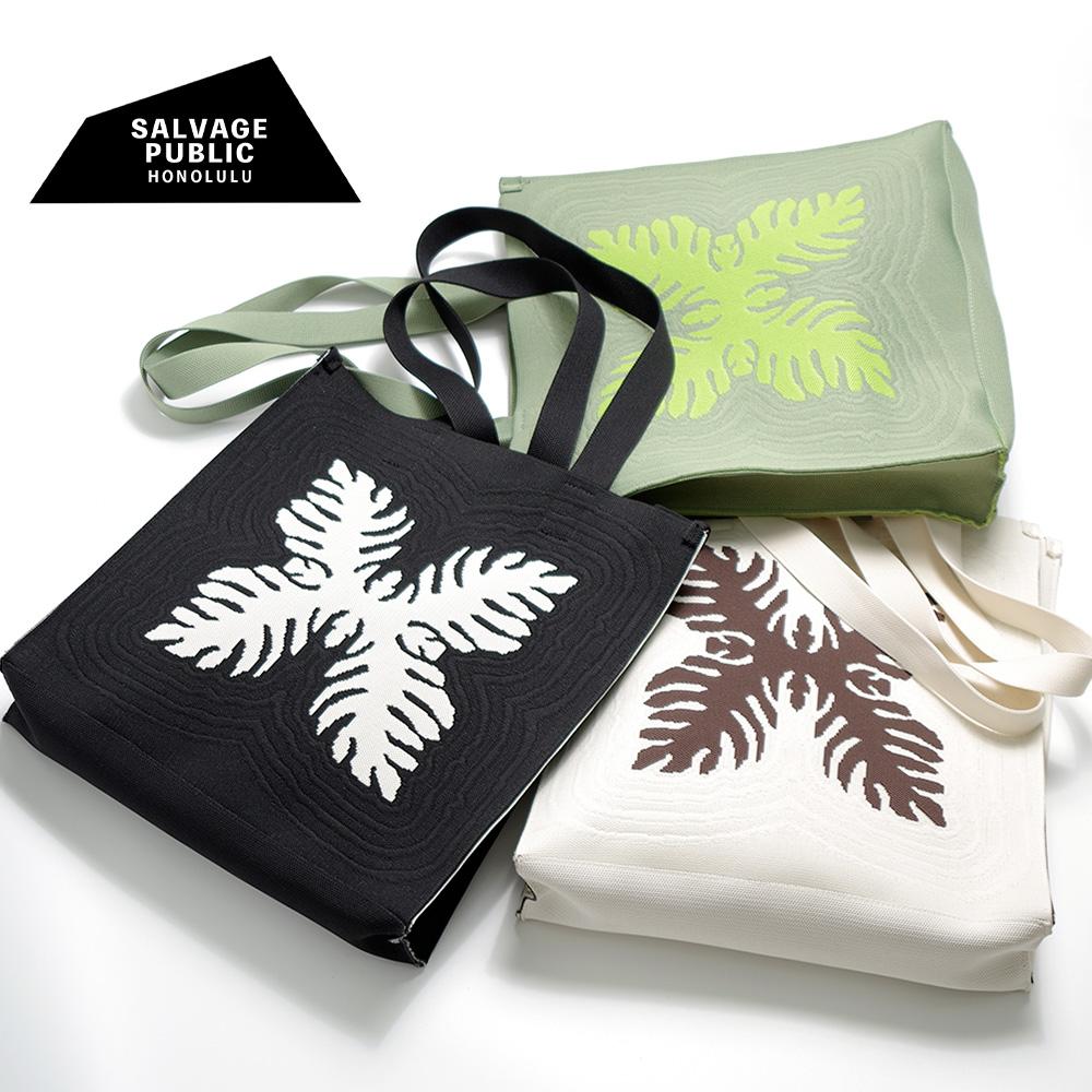 20%OFF【SALVAGE PUBLIC(サルヴェージ・パブリック)】Laua'e Jacquard Tote Bag ラウアエ ジャカードトートバッグ