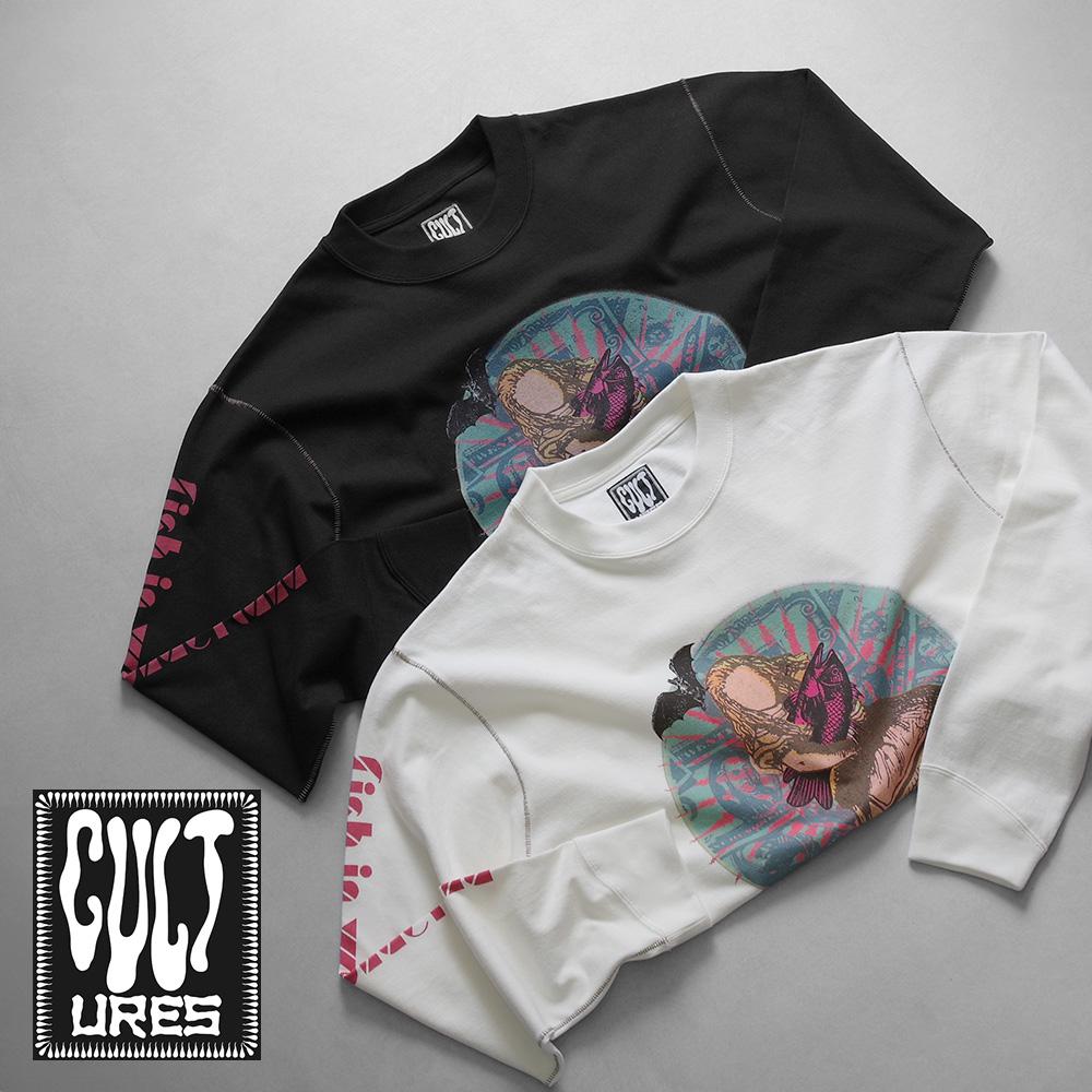 【CULTURES カルチャーズ】F.I.W L/S Tee フィッシュインワンダーランド 長袖Tシャツ 10,560円