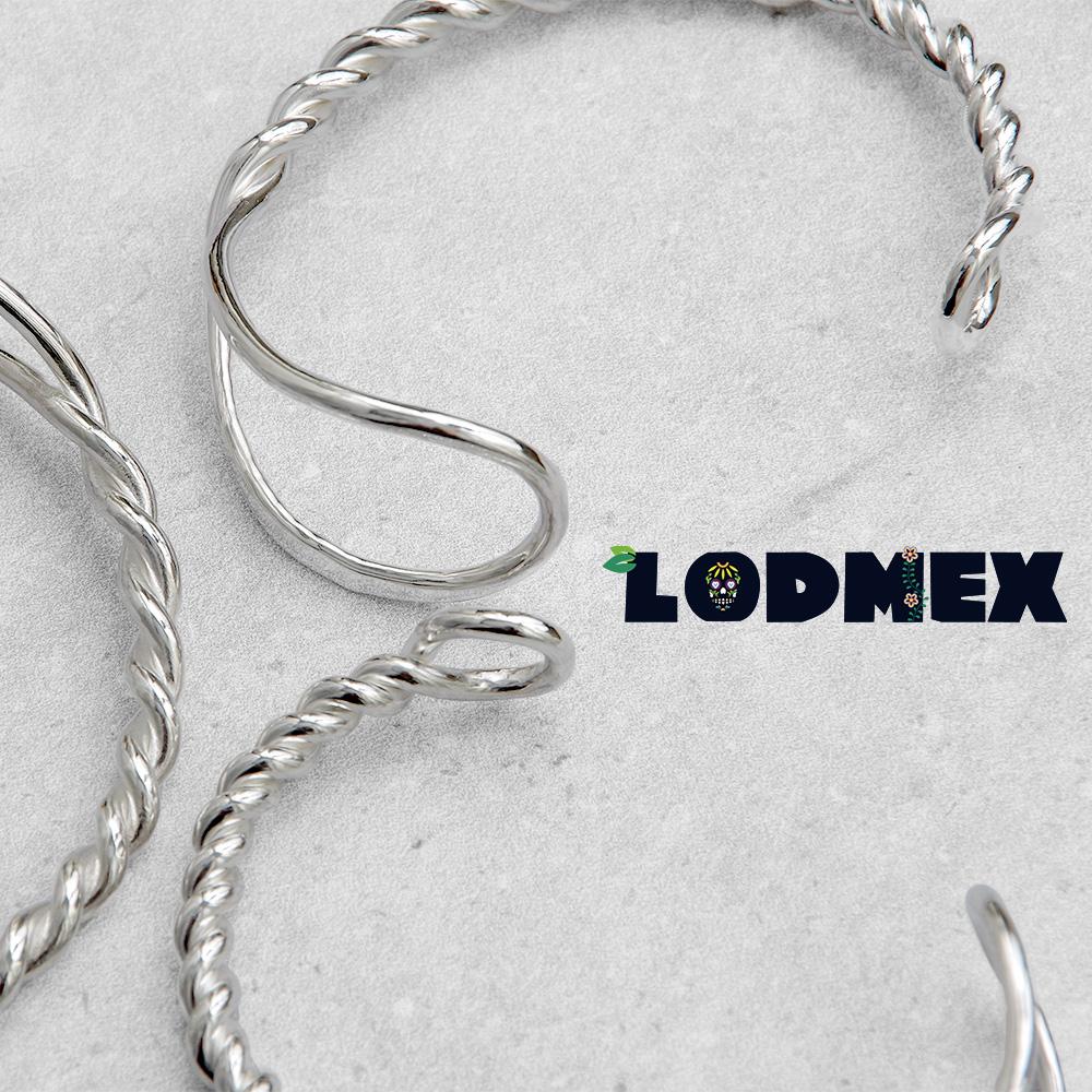 【LODMEX(極点メックス)】Silver950 Bangle Model:Tonina シルバーバングル トニナ