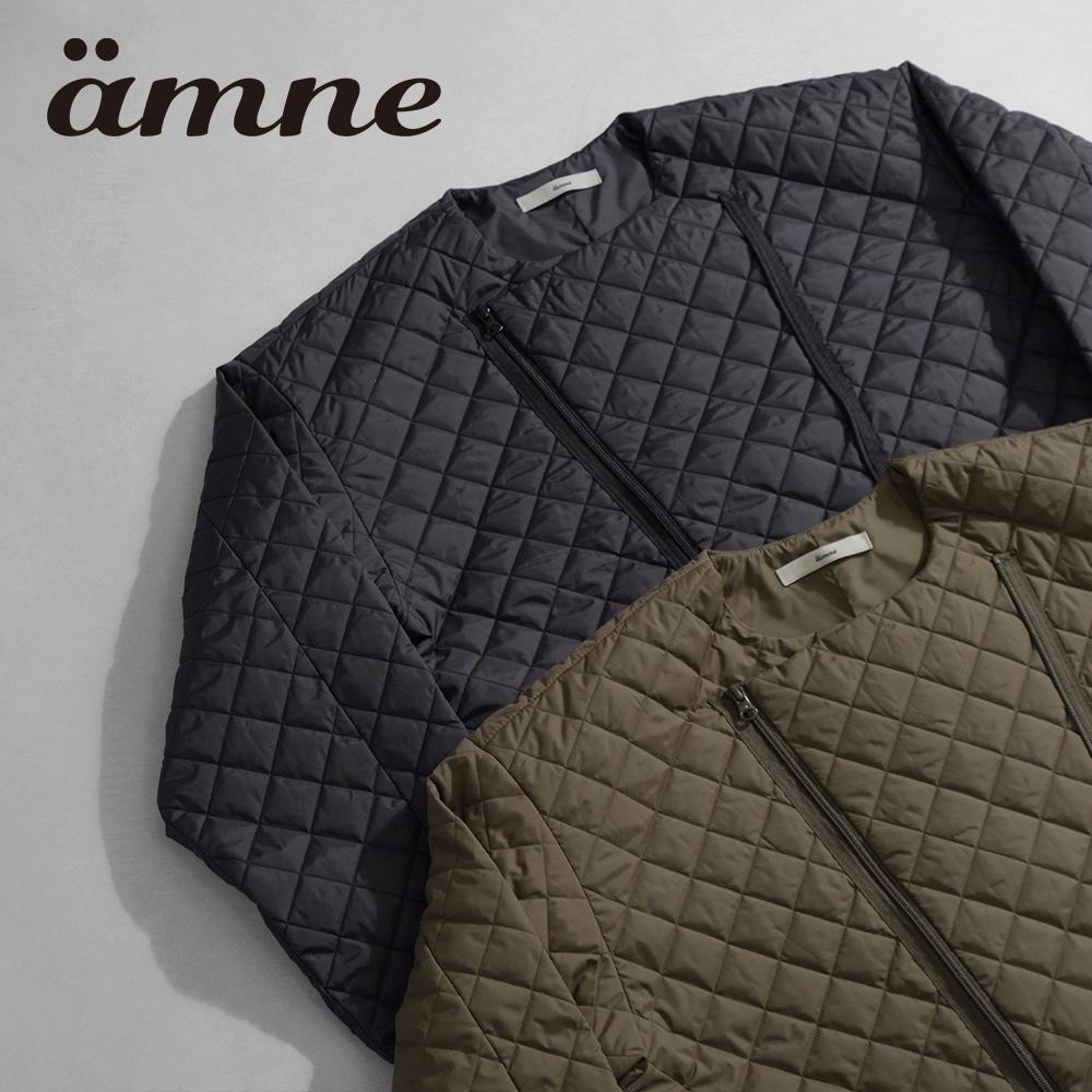 【・・mne アンヌ】QUILT riders blouson キルトライダースブルゾン