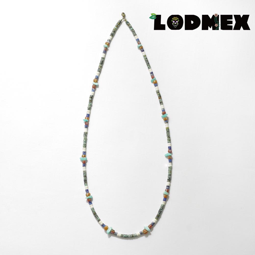 【LODMEX ロッドメックス】BEADS NECKLACE Model:Ajaw ビーズネックレス アハウ|10ver