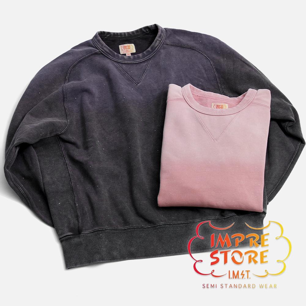 【IMPRESTORE インプレストア】Martha paint splattered Freedom sweat マーサ スプラッターペイント処理 フリーダムスウェット スウェット・トレーナー-メンズファッション-トップス