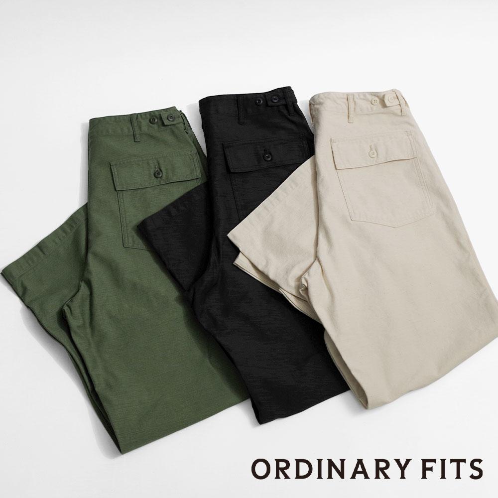 【ORDINARY FITS オーディナリーフィッツ】102-126 VINTAGE FATIGUE PANTS ヴィンテージファティーグパンツ ズボン・パンツ-メンズファッション