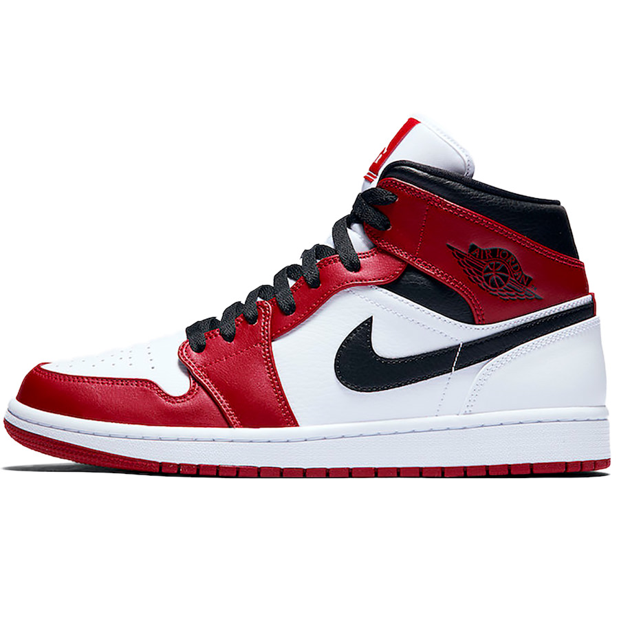 楽天市場 Nike ナイキ Air Jordan 1 Mid Chicago エア ジョーダン ワン ミッド シカゴ メンズ レディース スニーカー White Gym Red Black ホワイト ジムレッド ブラック 173 限定モデル Tens Clothing