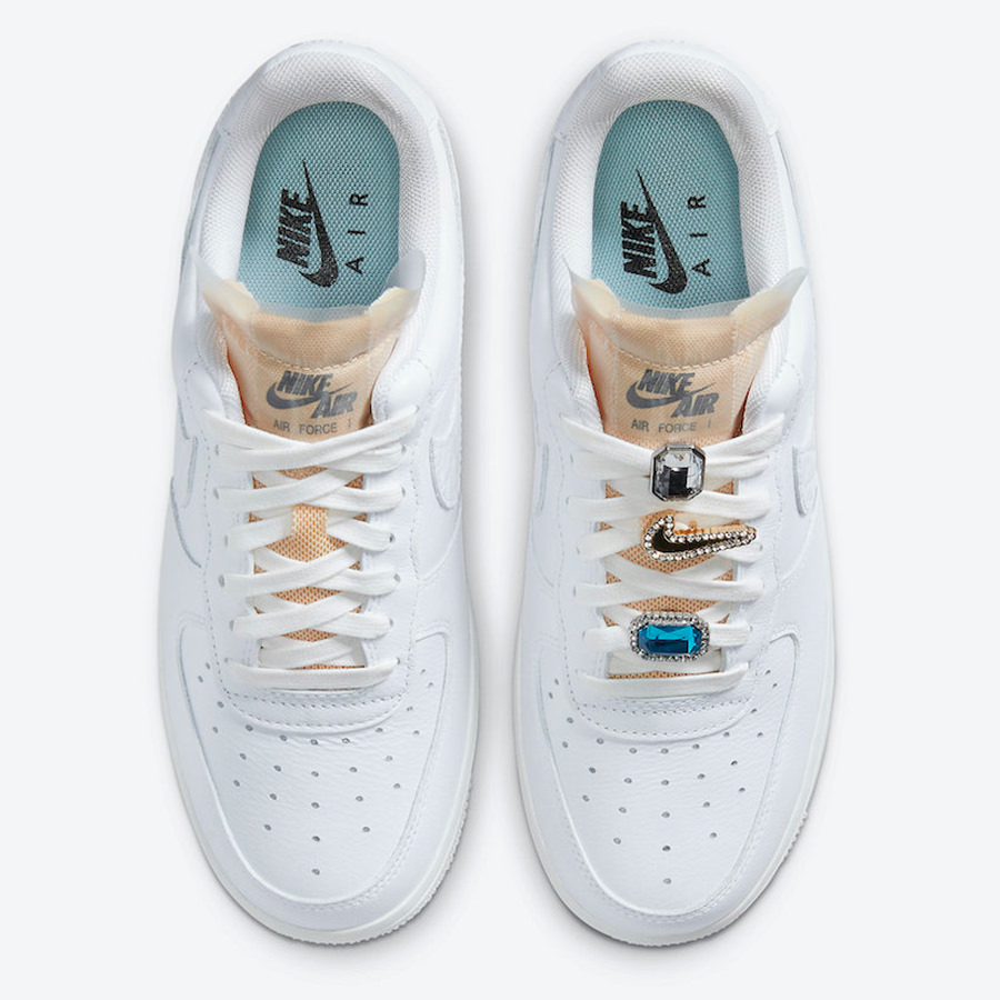 air force 1 lx bling