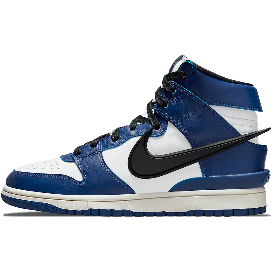 ブルー×レッド NIKE ×AMBUSH DUNK HIGH US 5.5（24cm）箱付き