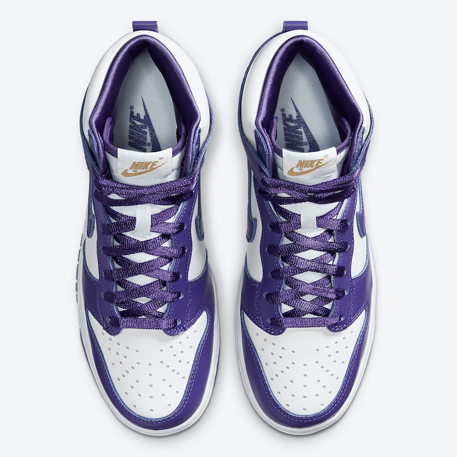 楽天市場 Nike ナイキ Wmns Dunk High Varsity Purple レディースサイズモデル ダンク ハイ ヴァーシティ パープル レディース メンズ スニーカー White Varsity Purple ホワイト ヴァーシティパープル Dc53 100 限定完売モデル Tens Clothing