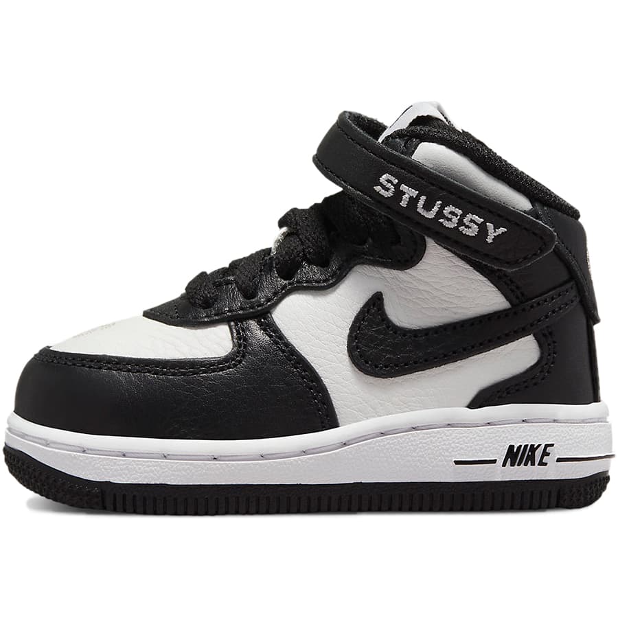楽天市場】NIKE ナイキ STUSSY X AIR FORCE 1 MID 'BLACK WHITE 楽天市場】NIKE ナイキ STUSSY X AIR FORCE 1 MID 'BLACK WHITE