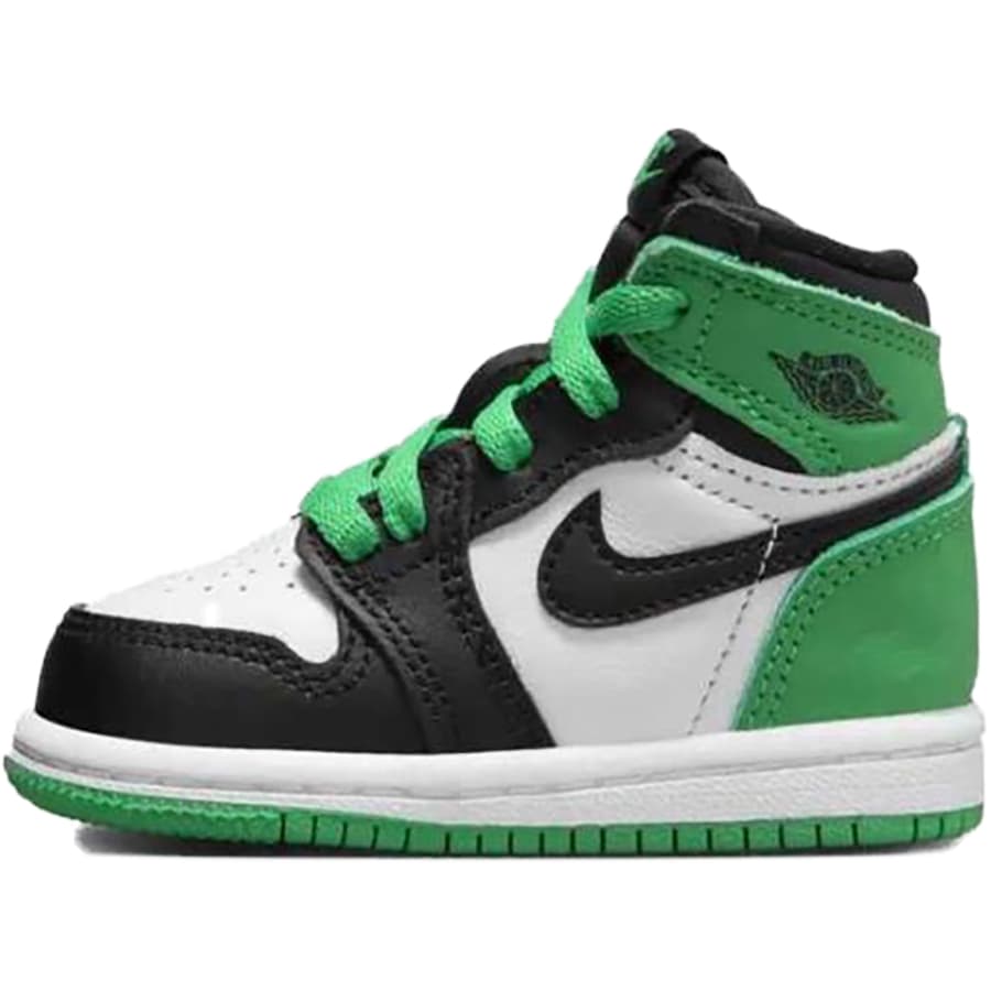 エア ジョーダン 1 NIKE JORDAN HI OG (TD) black/lucky green