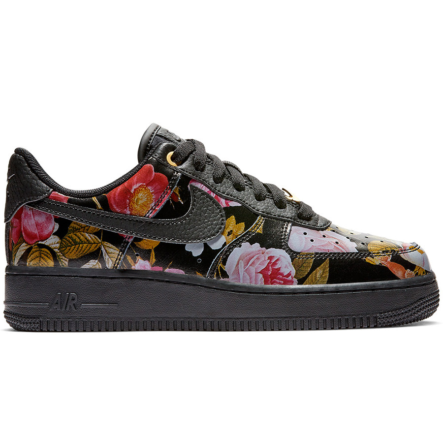 black floral air force 1