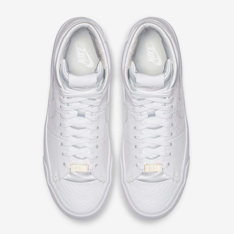 blazer royal white out