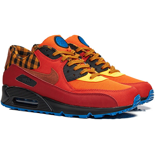 Nike Mens Air Max 90 Premium Dark Cayenne//Cognac Gold Suede Running Shoe 11.5 Men US