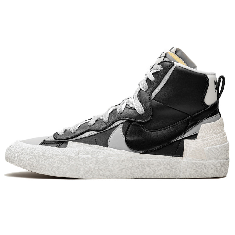 sacai x blazer mid black grey