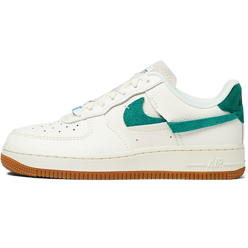 100 - nike air epic white gold sneakers at  - Nike force Air Force 1  07 LV8 Double Swoosh White Light Ginger CT2300 - StclaircomoShops