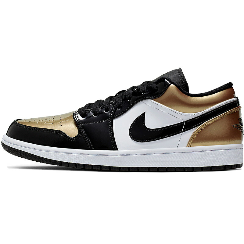 jordan 1 low gold black