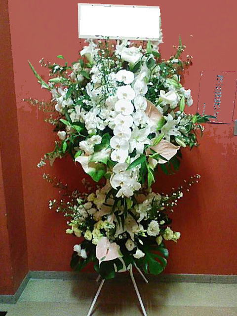 白いこと系～雪崩～ 照明ランプ花2段 RT-ST2-2069 御祝・開店・生まれ落ちる日・畏まり・ショウルーム・モデルルームなどの御祝事に！全国送りとどける能力のある！※15時までのご申しつけるで当日送りとどける出来る分野あります。（構成要素お届けできない分野あり）