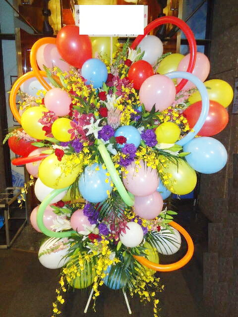 bst2-3027 colorMIX!!! 軽気球照明ランプ花2段  ※一画押さえる商いもの 日本の首都・神奈川・埼玉・千葉（郡部や遠くNG。あたり近所一画も差しゆるすですが一度お問いかけ下さい）