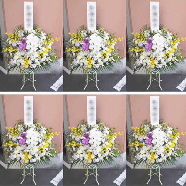 葬儀式 供花 33000円税込 6個書き割り 1つ30000円税込  足し加える180000円税込 全国相応う送りとどける無料！フローリスト申し合わせが断然お得！※お花の持込が出来ない斎場は相応う出来ません。持込料がかかる斎場は持込出来ますが別途持込料がかかります