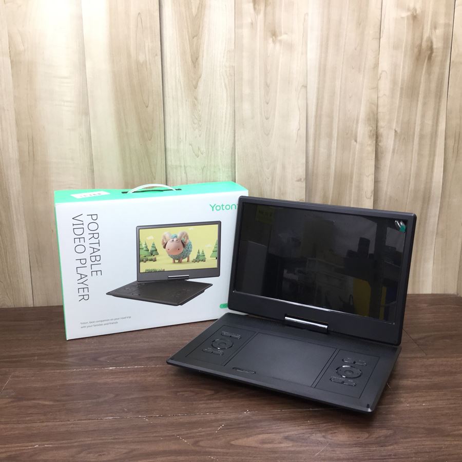 楽天市場】【返品OK!条件付】WIS ASTEX 14インチポータブルDVD
