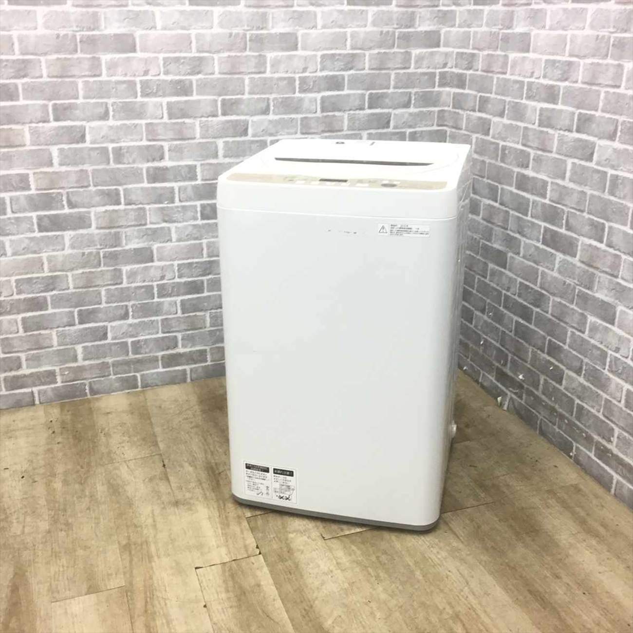 シャープ 4.5kg 洗濯機 一人暮らし 小型 法TF56120193 楽天市場】【中古】洗濯機/シャープ/一人暮らし/4.5kg/コンパクト/風