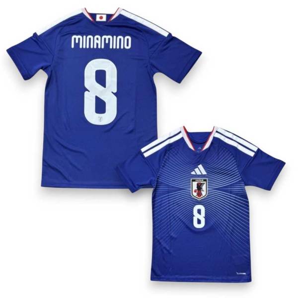 【キッズ】 アディダス サッカー日本代表 2026 ホーム レプリカ ユニフォーム #8 南野 拓実