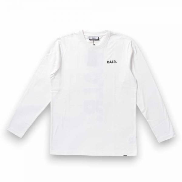 BALR ボーラー ロゴ 長袖 Tシャツ ロンT B1112.1298 TAGS LS Tags LS T-Shirt Jet Black – BALR.