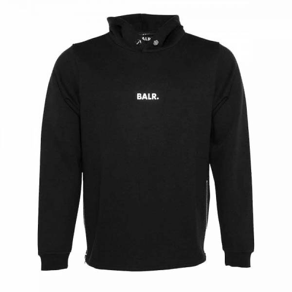 ボーラー BALR. Q-SERIES ストレート クラシック フーディー B12611003 ( ボーラー BALR サッカー ファッション パーカー フーディー ブラック 黒 おしゃれ )