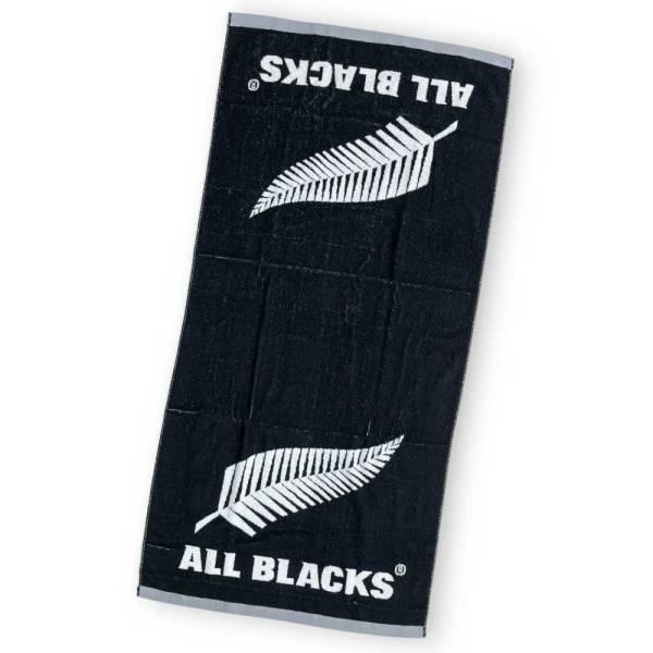 オールブラックス (ALL BLACKS) ジャガード織 バスタオル AB53289 ( ラグビー ファングッズ プレゼント ラグビー オールブラックス ALL BLACKS タオル )