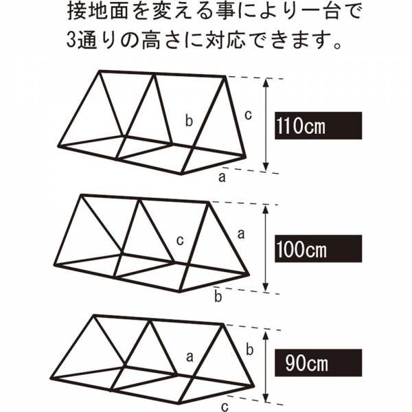 三和体育 2連三角鉄棒 (折タタミ式)屋内外兼用 S-7898 ＜2023NP＞ 鉄棒