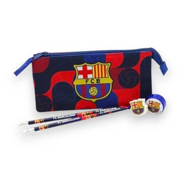 FCバルセロナ　グッズセット　FC Barcelona FCバルセロナ ステーショナリー TIN セット メルカットバルセロナ