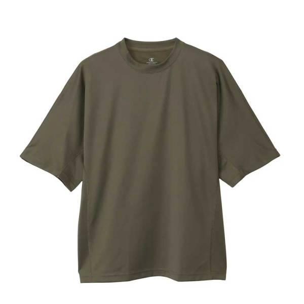 チャンピオン リカバリーウェア ショートスリーブTシャツ C3CS390( ランニング ヨガ トレーニング 疲労軽減 リラックス リカバリー )|イレブンストア 店