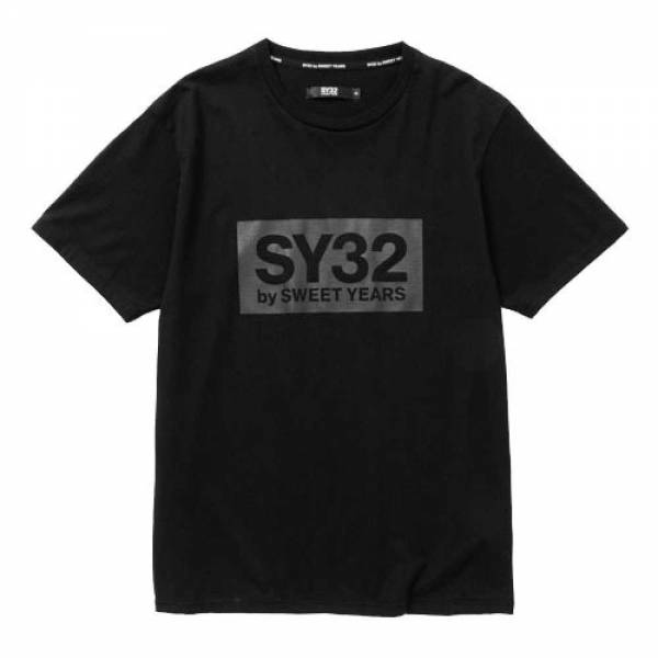 お歳暮 入園入学祝い SY32 by SWEET YEARS BOX LOGO TEE 半袖Tシャツ TNS1724J atmospheres-uae.com atmospheres-uae.com