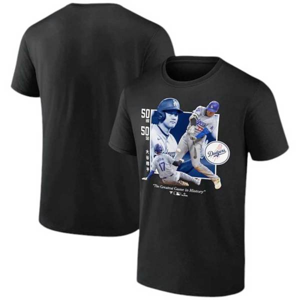 楽天市場】ドジャース 大谷翔平 50-50 Greatest Game Tシャツ
