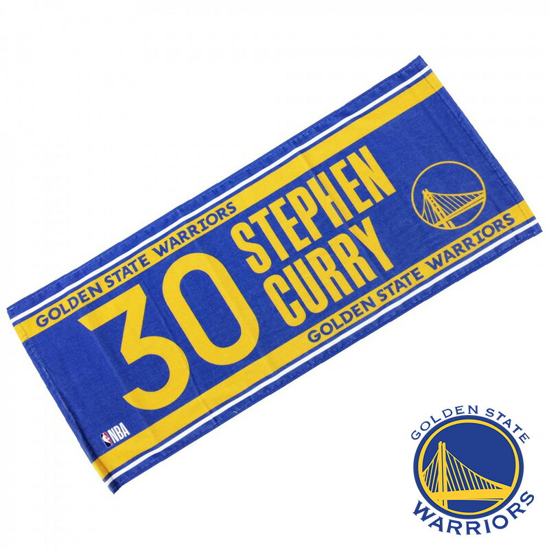 楽天市場 Nba ゴールデンステート ウォリアーズ フェイスタオル 30 Curry Nba バスケットボール バスケ ステフィンカリー Stephen Curry 商品 グッズ ファングッズ エヌビーエー タオル イレブンストア 楽天市場店