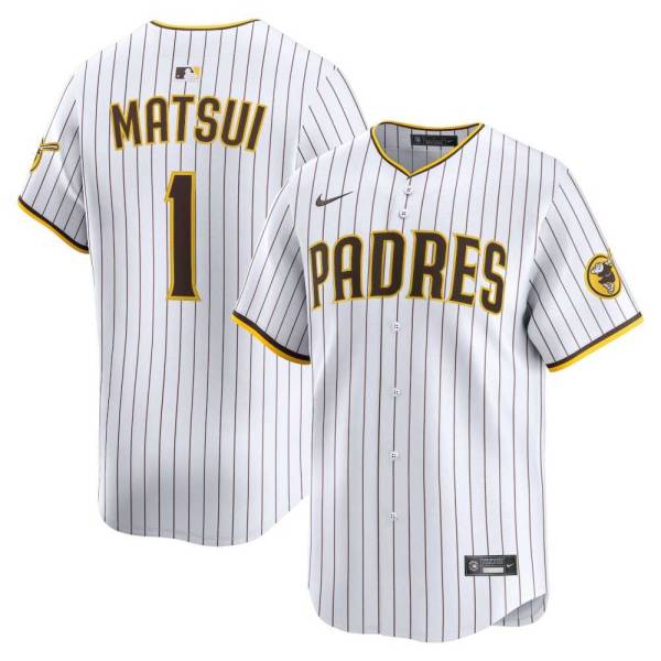 ナイキ サンディエゴ・パドレス 松井裕樹 制服 リミテッドジャージ 老人ホーム PYHOPY97TD