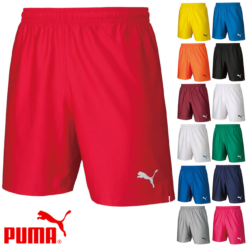 サッカー部　サッカーパンツ　プーマ　サックス　M PUMA - サッカー部 サッカーパンツ プーマ サックス Mの通販 by