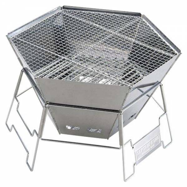 楽天市場】キャプテンスタッグ CSブラックラベル ヘキサステンレス