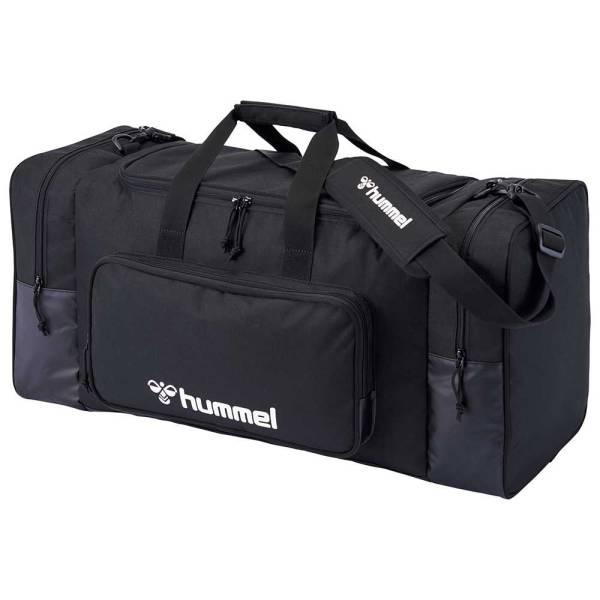 hummel （ヒュンメル） フィットネス・トレーニング バッグ・ケース チームボストンバッグ 【ブラック】 HFB1030 90 ボストンバッグ・ダッフルバッグ エキップ ユニセックス 男性用・女性用 黒 2025SP {SK} ssk-hfb1030.jpg
