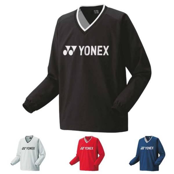 楽天市場】ヨネックス ユニ裏地付Vブレーカー サンセットレッド